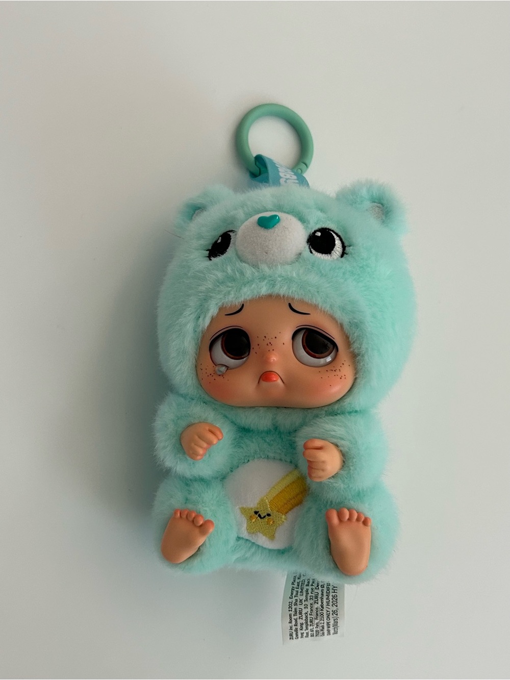 ZURU StarBox Sad Baby x Care Bears Vinyl Plush Wish Bear Bag Charm
Keychain
Cute